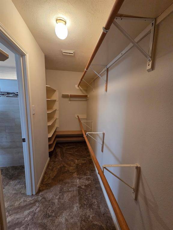 large primary closet