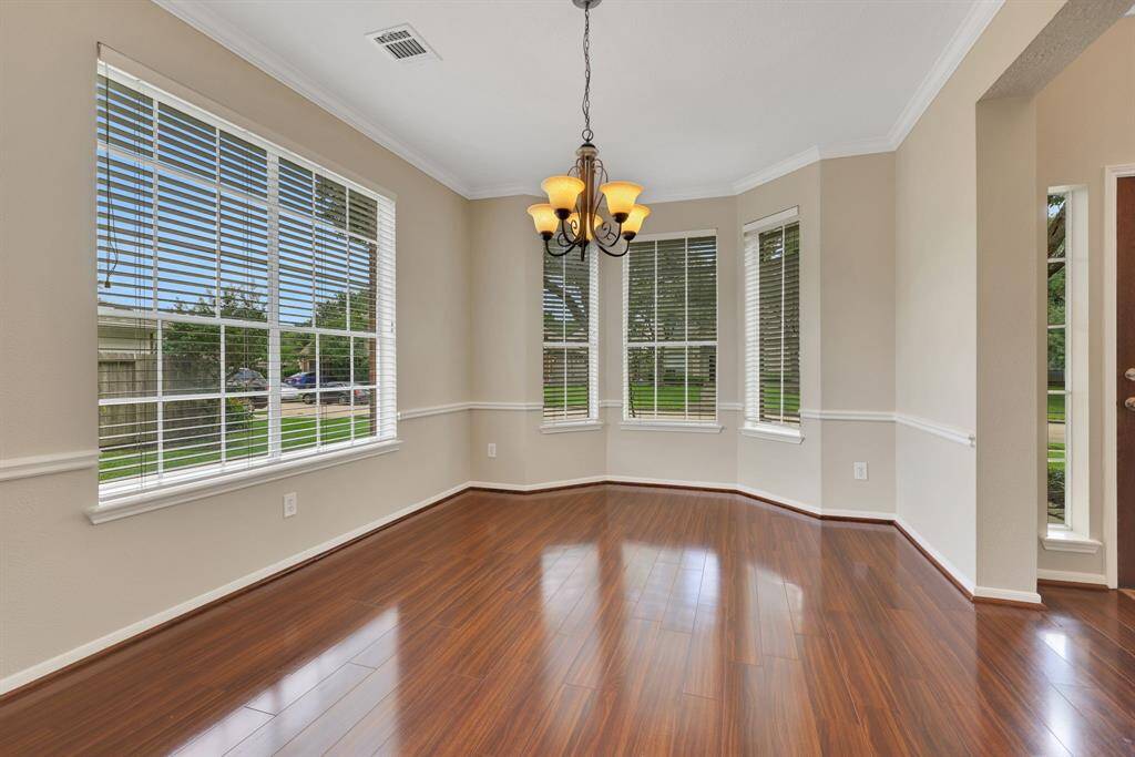 Another view of your formal dining room.
