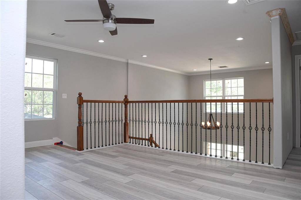 Upstairs gameroom