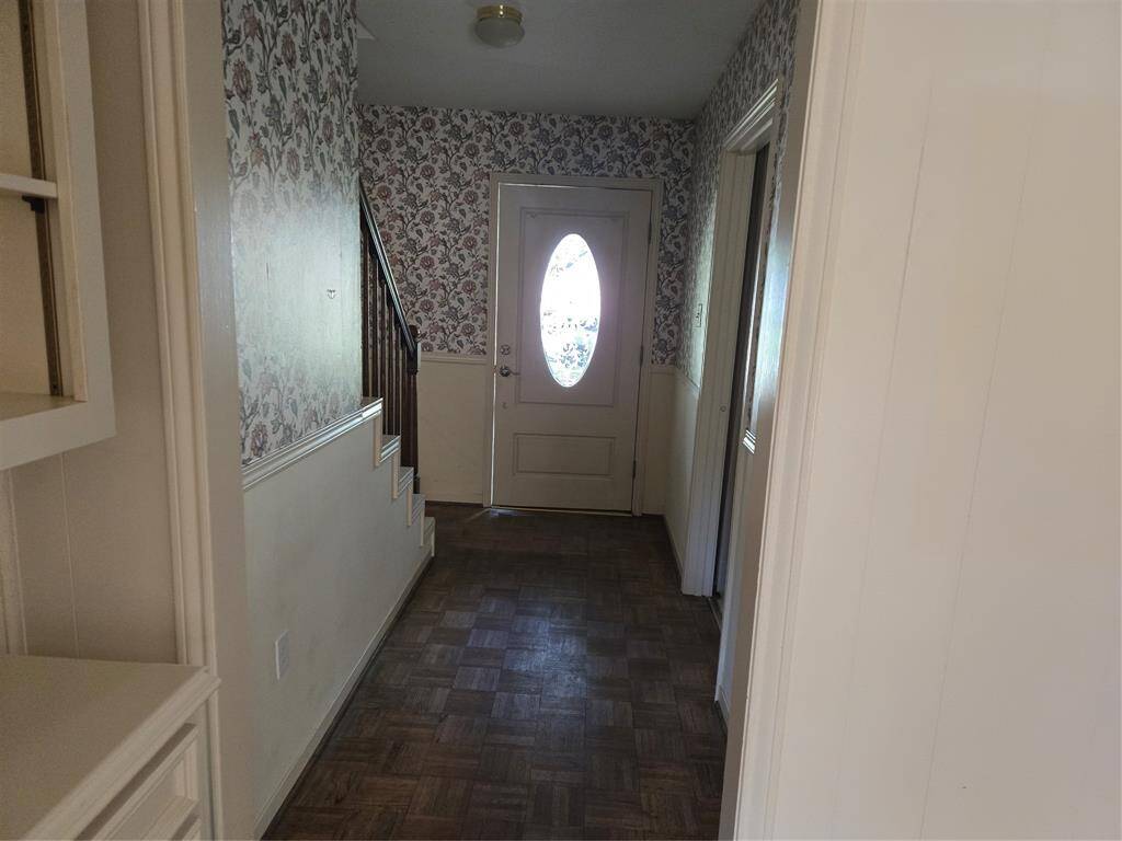 View of entry hall front door