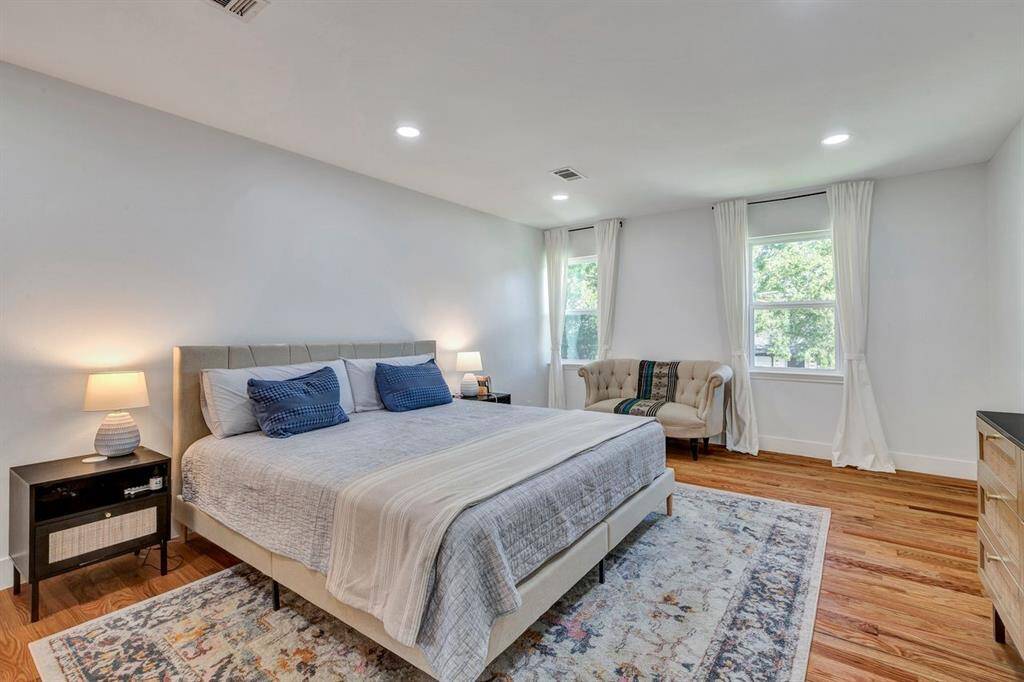 Primary bedroom showing primary bath