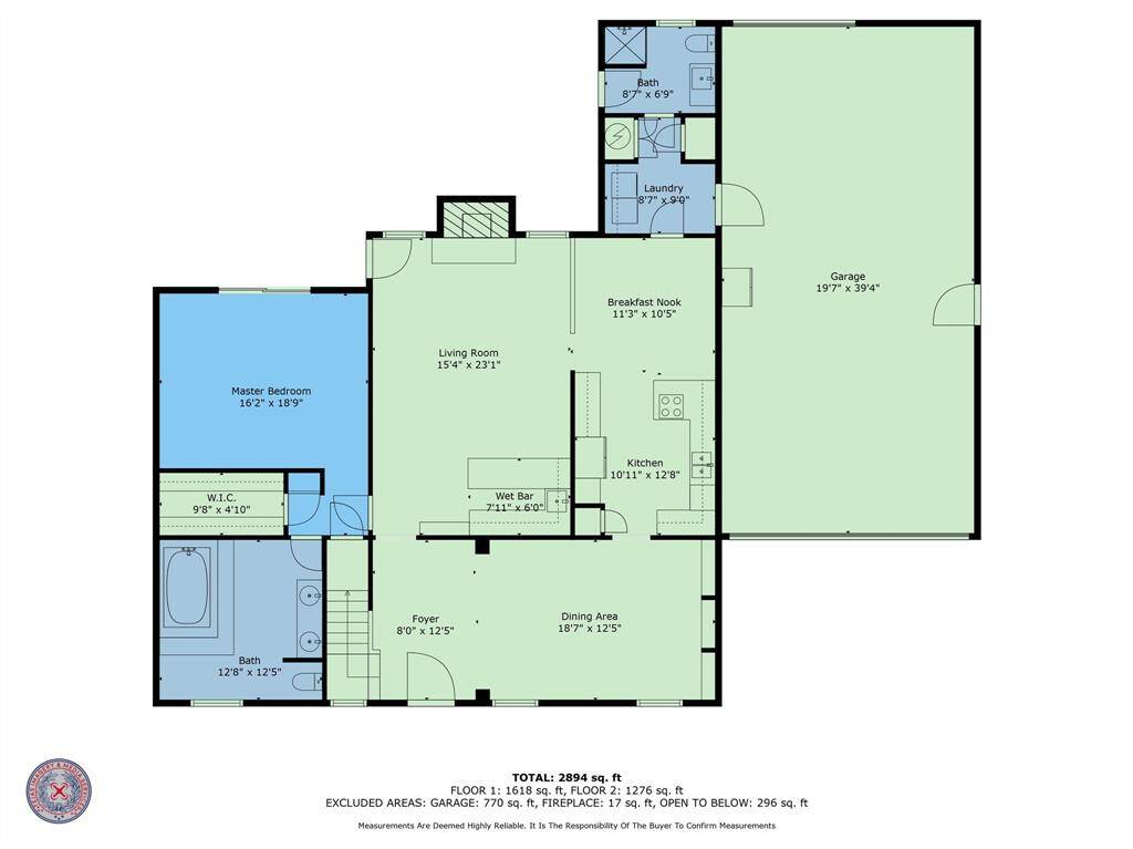First floor floorplan