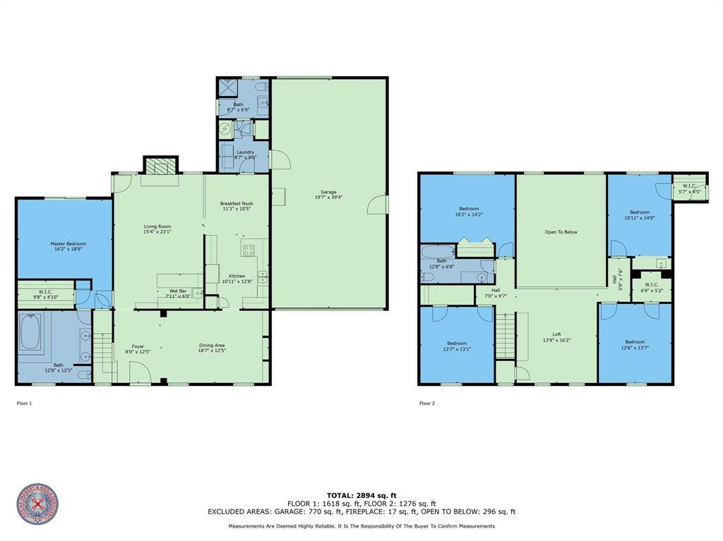 2 story home floor plan