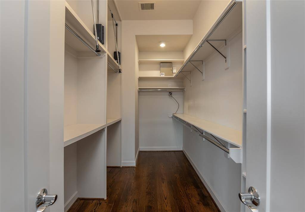Primary closet.