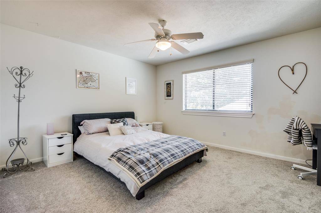 Bedroom No. 2. The secondary bedrooms are all on the second floor. They are all very spacious with ample closets.