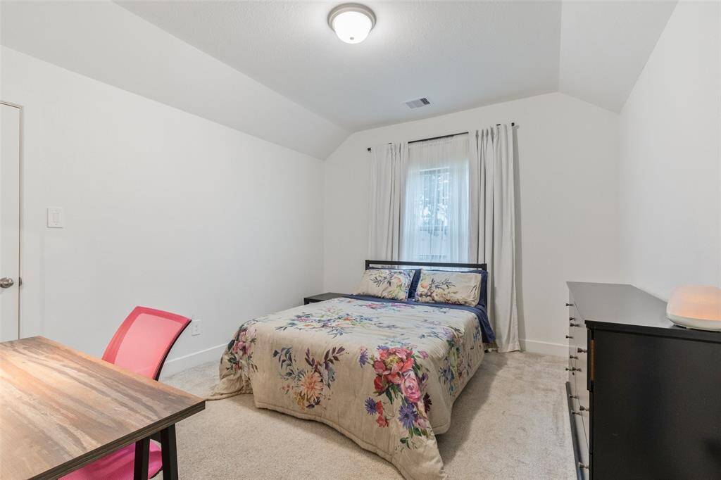 Second bedroom on the second floor, also with a large closet.