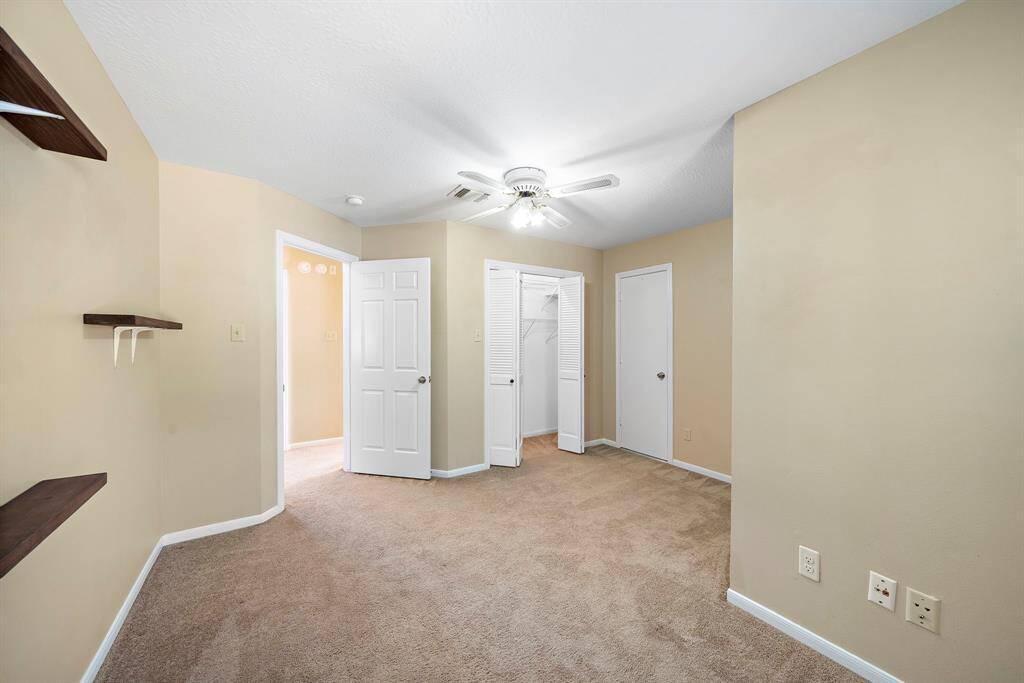 2nd bedroom is large in size and offers a walk in closet.