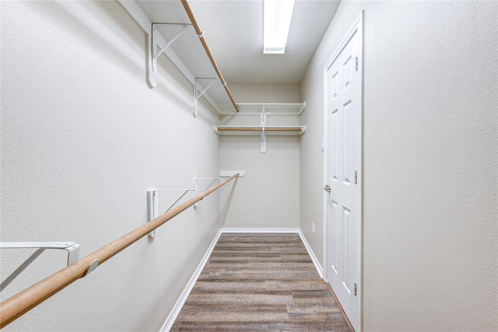 large primary closet