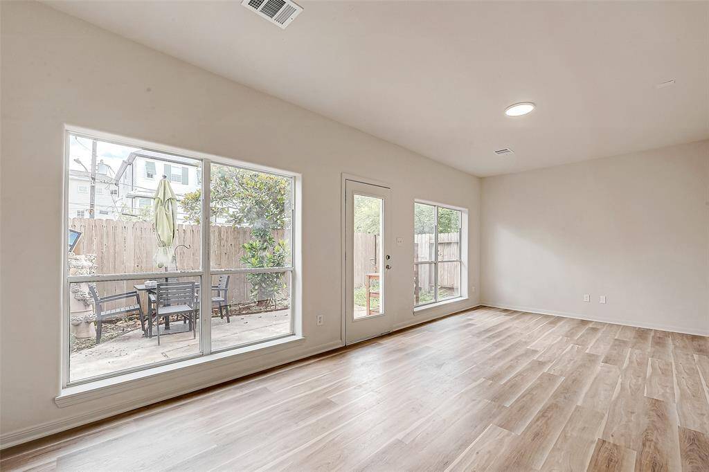 Extra large first floor bedroom.