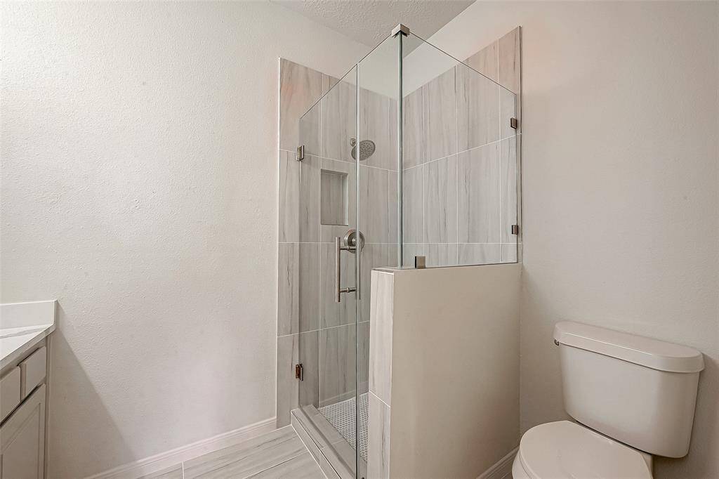 Full bath first floor.