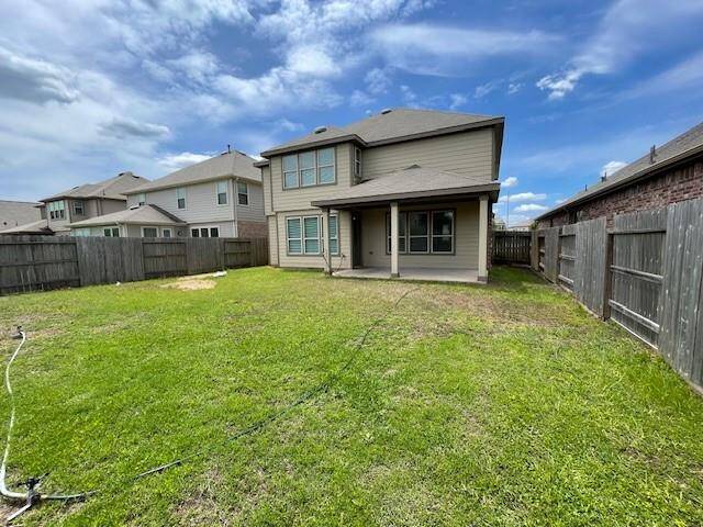 Good sized backyard