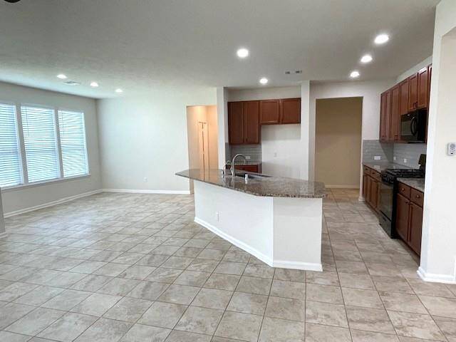 Kitchen and dining area
