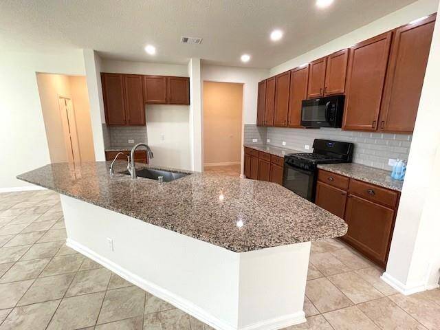 Kitchen with walk-in pantry