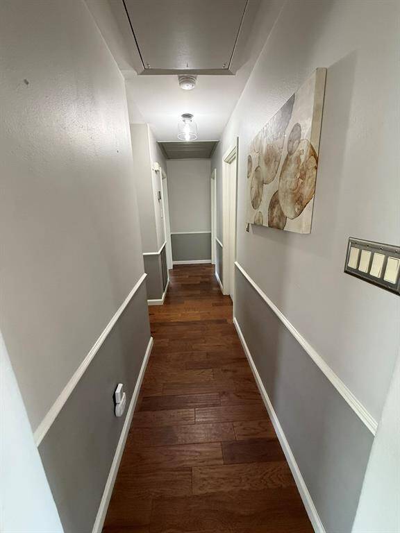 Hallway leading to bedrooms