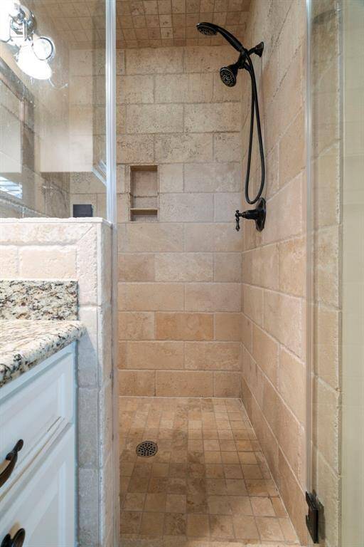Prinary bathroom w updated shower