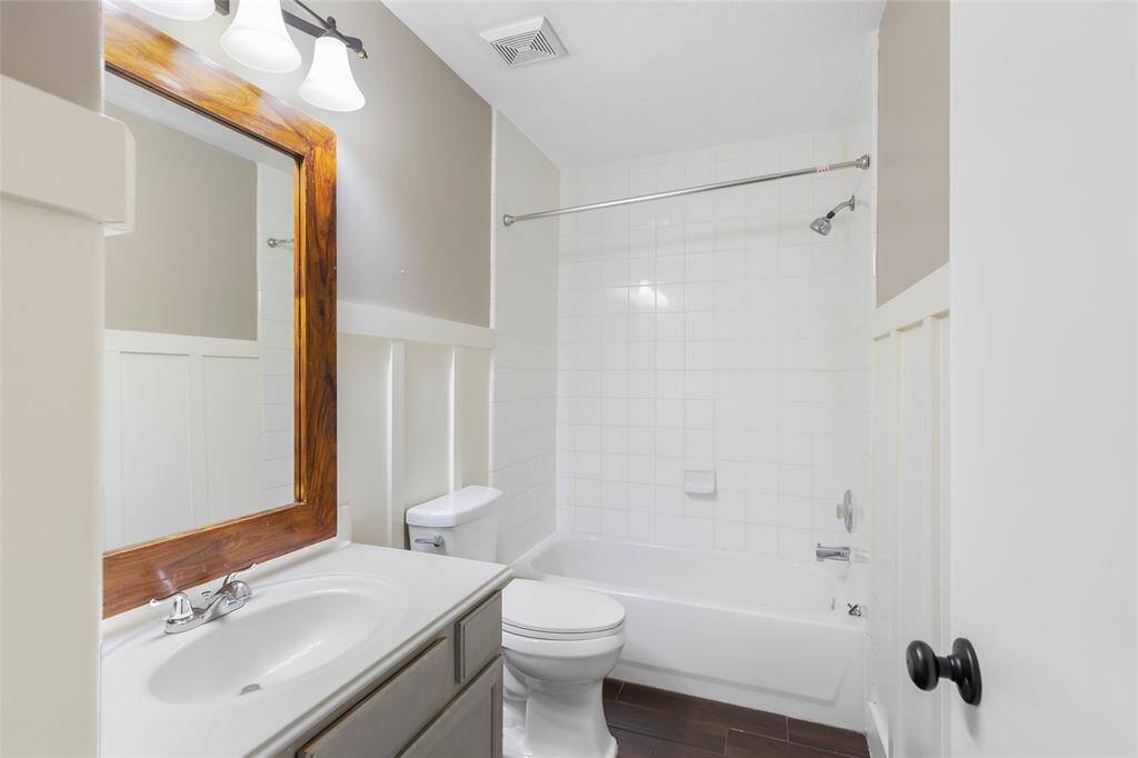 Hallway bathroom