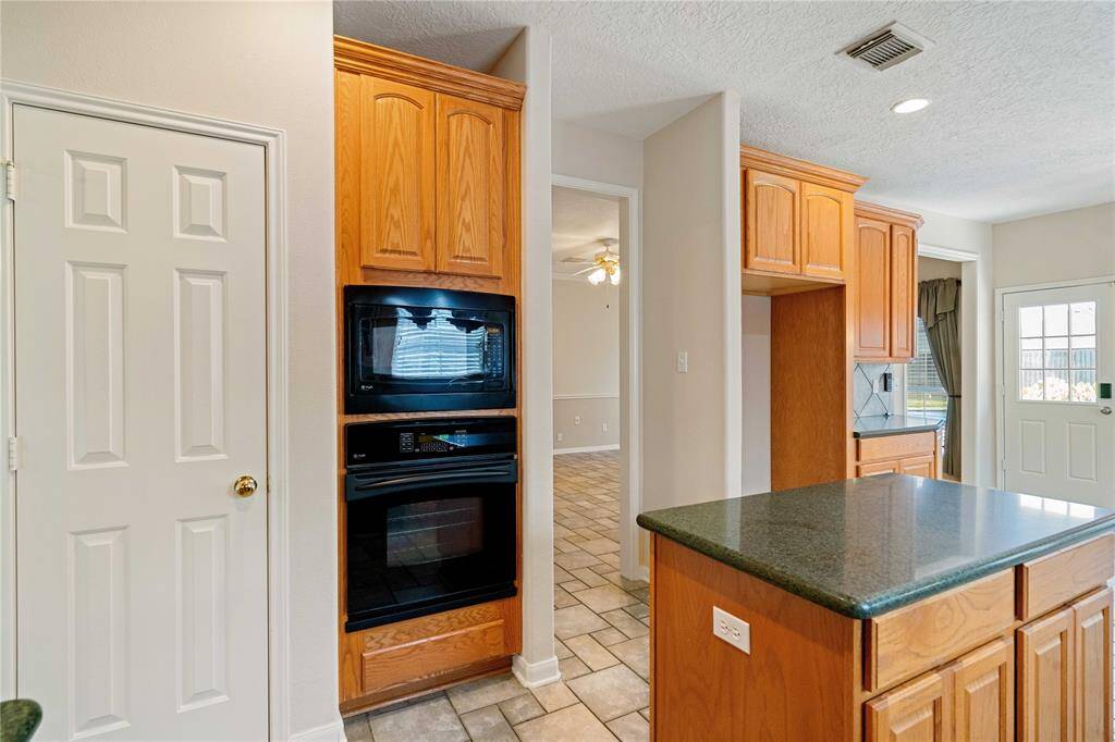 Kitchen with walk in pantry
