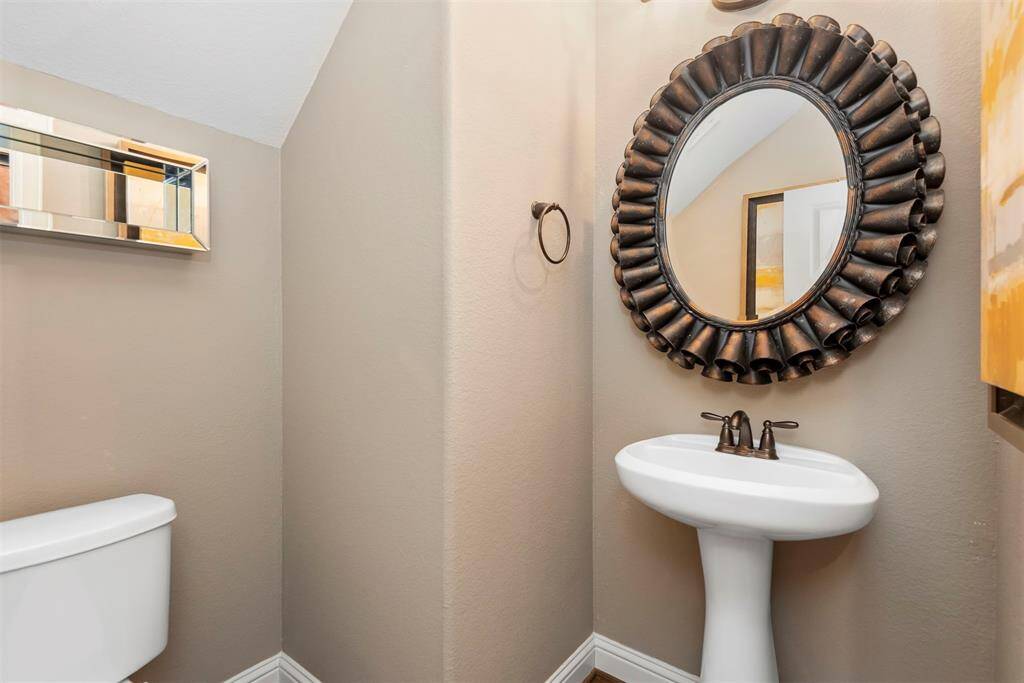 Half bath downstairs