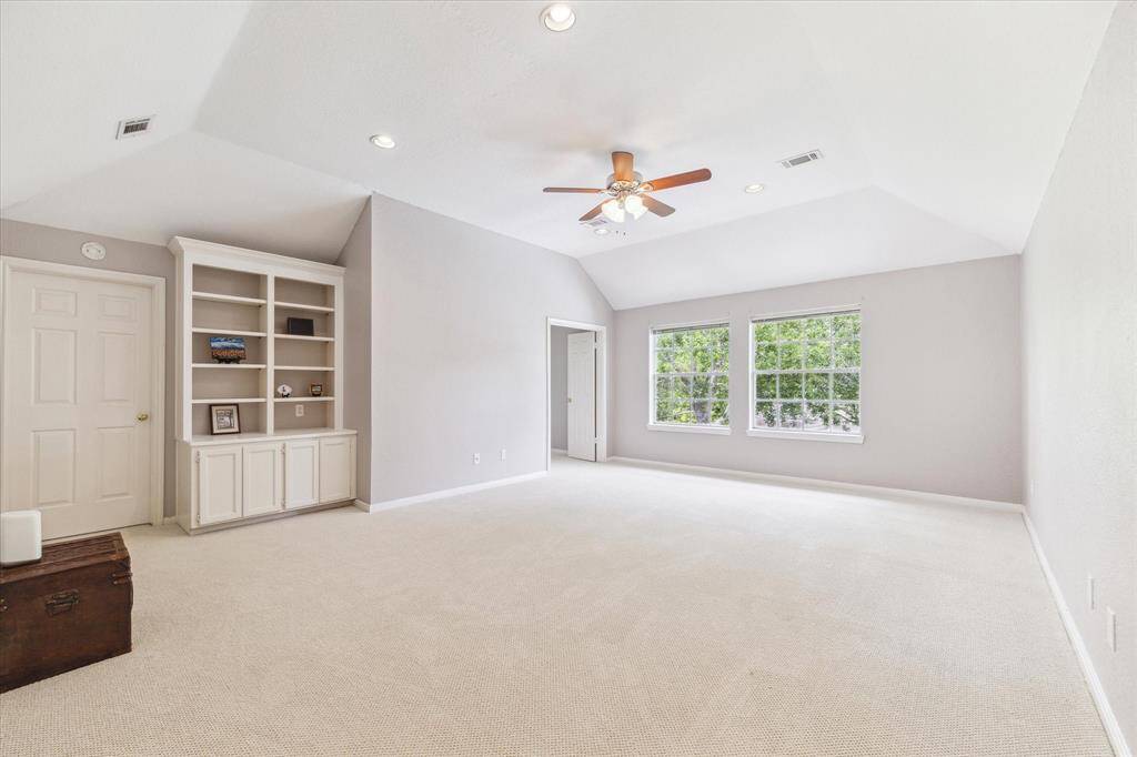 Upstairs living space