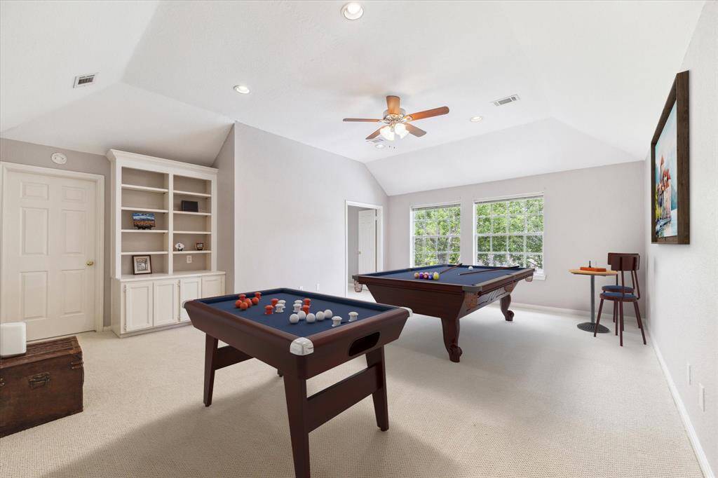 *Virtually staged* Imagine the space as a game room!
