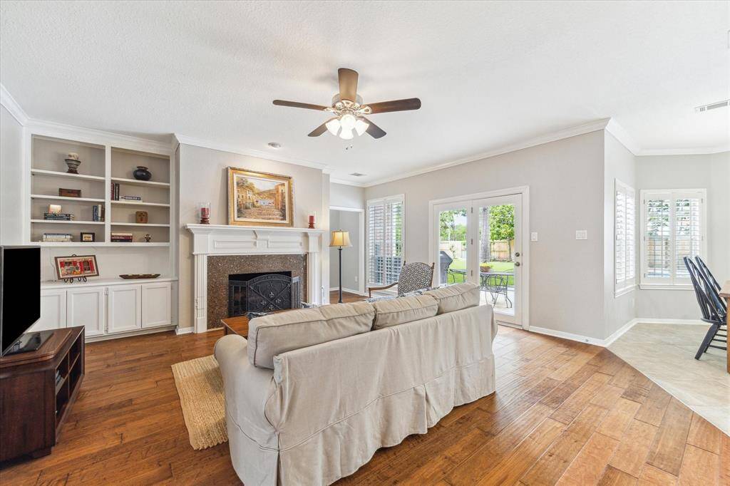 Cozy, inviting living room
