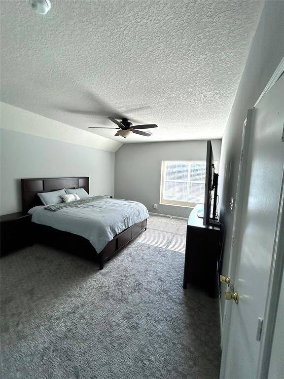 Primary Bedroom1 of 4 bedrooms Size 19x13 Wow!!! The Primary comes with two separate closets. One regular size AND a walk in closet. Bedroom has amazing natural light. Updated Fixtures and fresh paint.