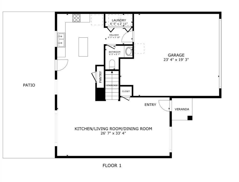1ST FLOOR LAYOUT