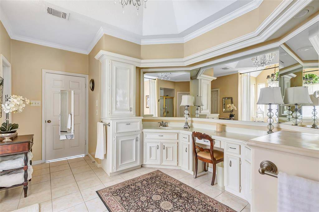 Vanity area of the Primary Bath and view with 2nd sink