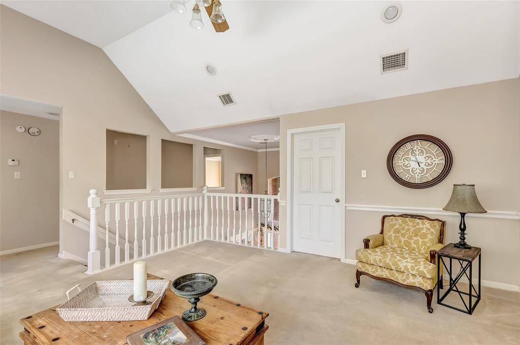 Another view of the upstairs Game room.