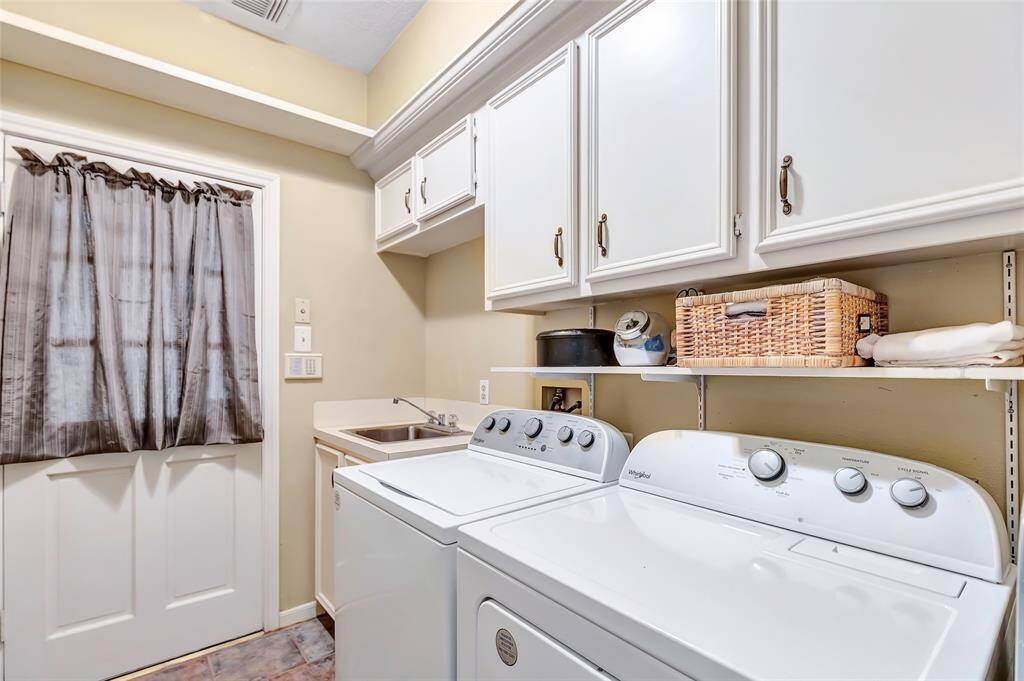 Laundry room downstairs
