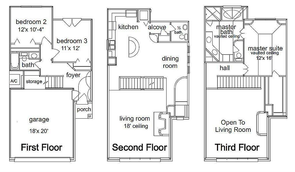 Floor plans