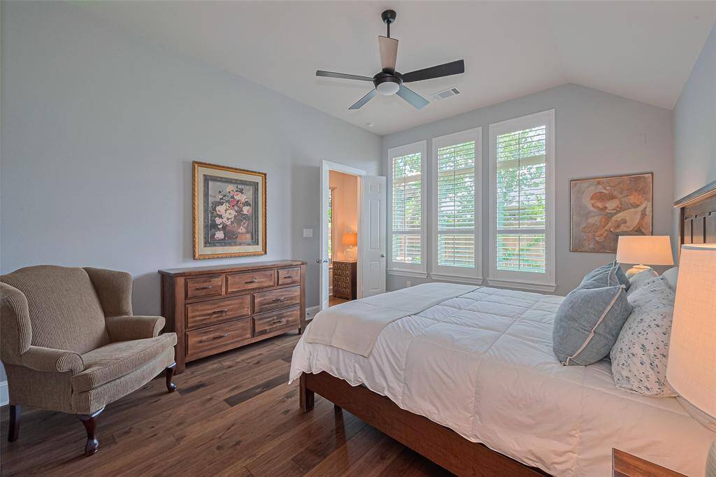 Alternate view of the primary bedroom