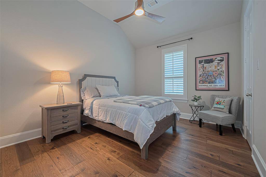 The third of three secondary bedrooms