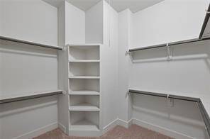 Primary closet