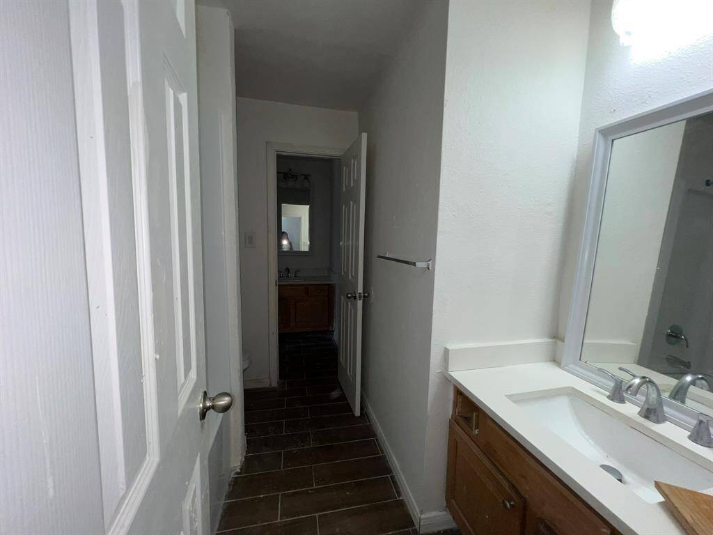 Great layout from the bathroom to the bedroom.