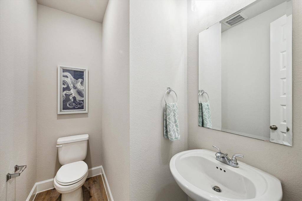 Half bath.