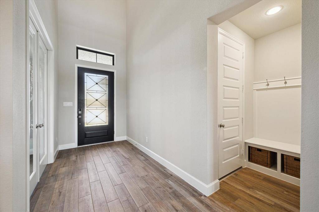 A welcoming entryway!