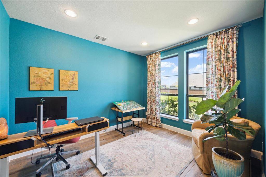 Work from home?  The home office/study is your dedicated space.