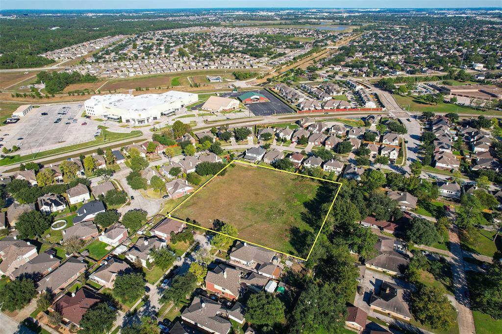 Pictured at the top of the photo is Fallbrook Church