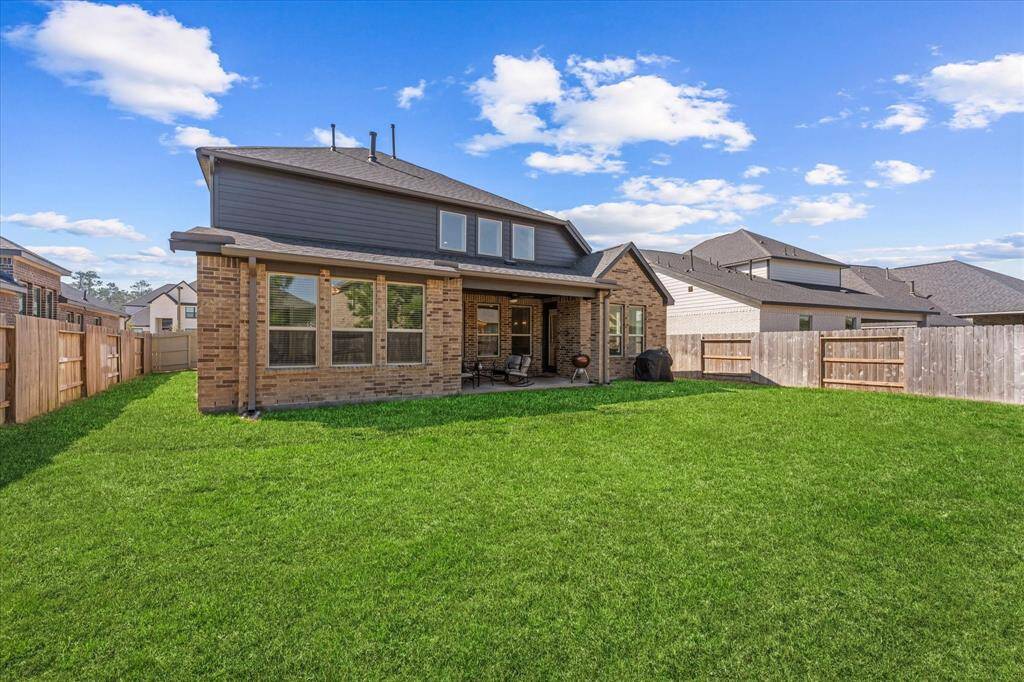 Excellent sized yard for playing