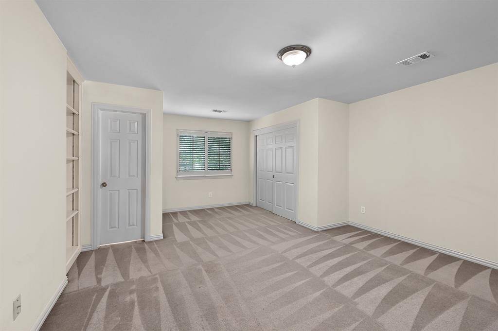 Third bedroom with walk-in closet!