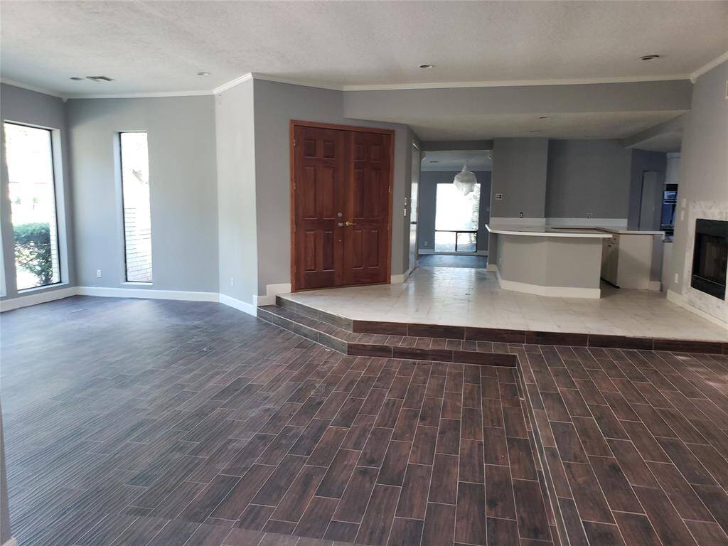 Foyer and Living area