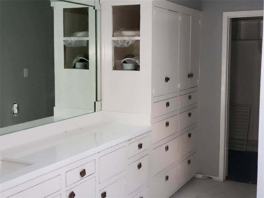 Master built in cabinets