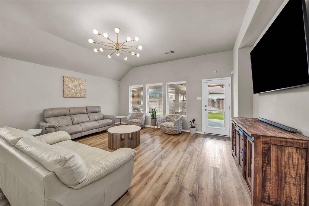 Spacious living room with Large windows.