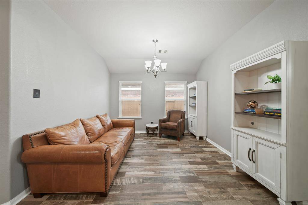 This formal dining area is perfect for casual to formal entertaining.