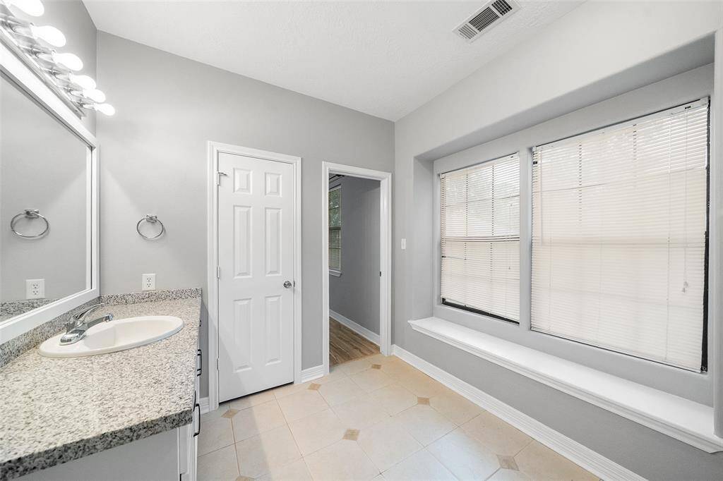 Primary bathroom.