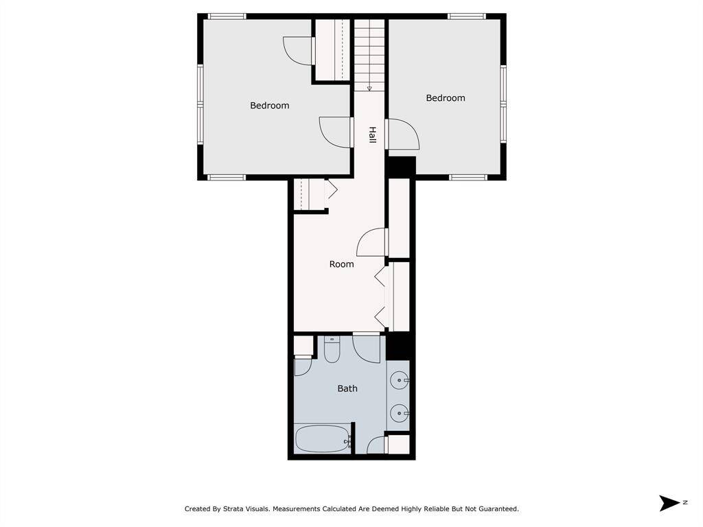 2nd floor plan of 1229 Cortltandt