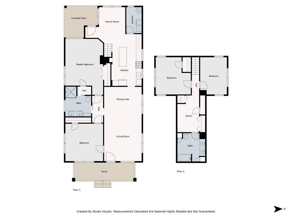 1st floor plan of 1229 Cortlandt
