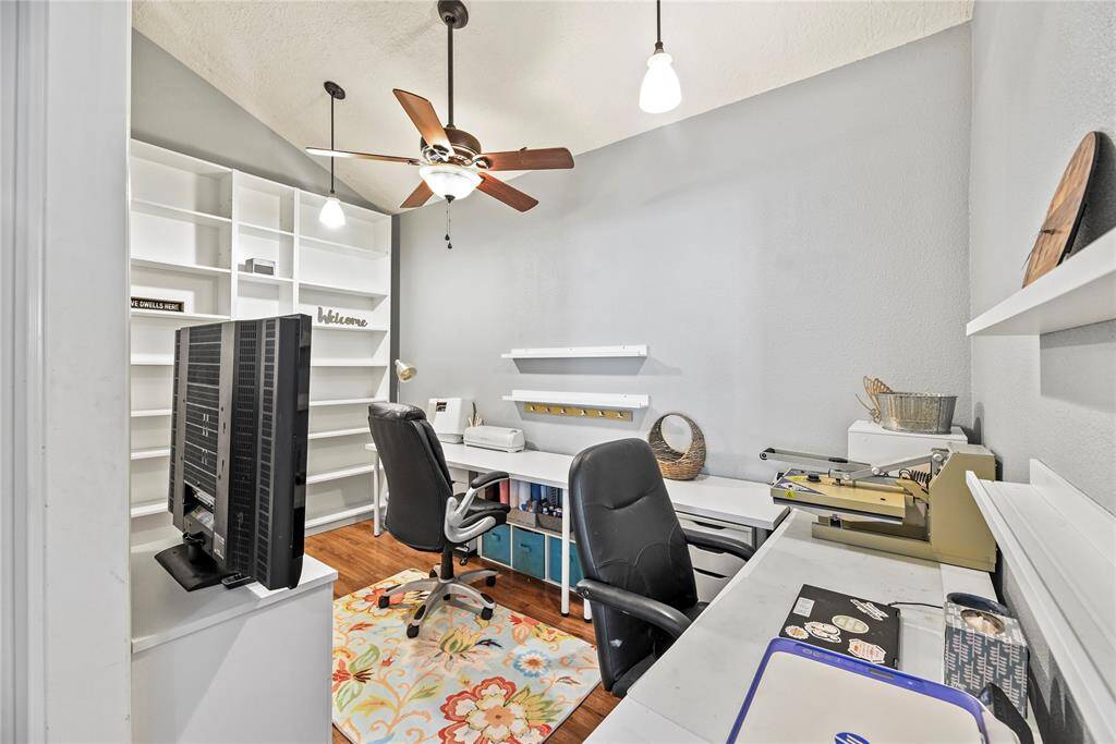Home office area.