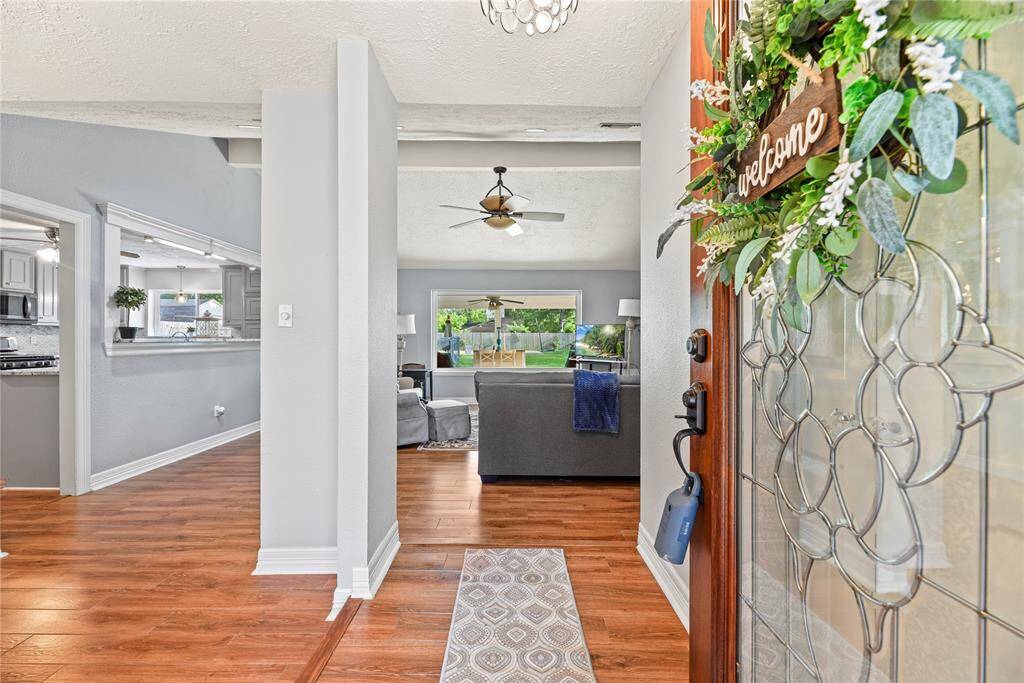 Lovely front entry.